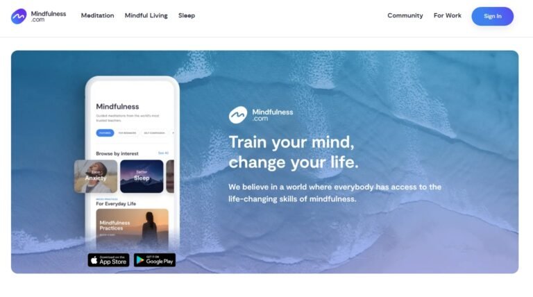 🌿 Unlock a Calmer, Happier Life with Mindfulness.com: Your Ultimate Wellness Companion